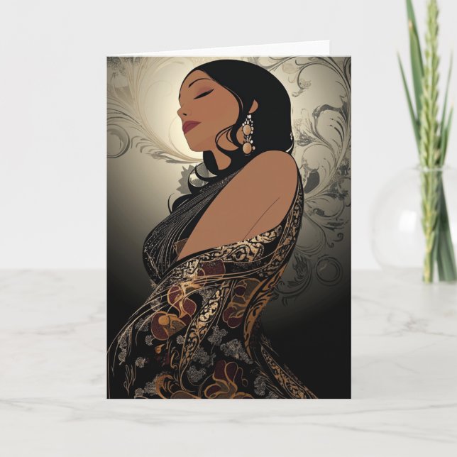 TARJETA DE AGRADECIMIENTO PODER DE LA BELLEZA #8 (Anverso)