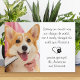 Tarjeta De Agradecimiento Poema veterinario personalizado Mascota de perros  (Subido por el creador)