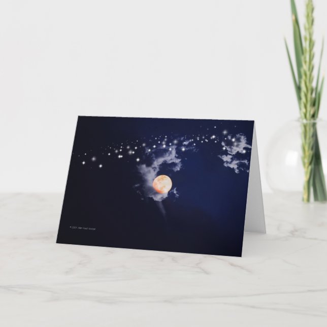 Tarjeta De Agradecimiento "Polvo lunar #1" (Anverso)