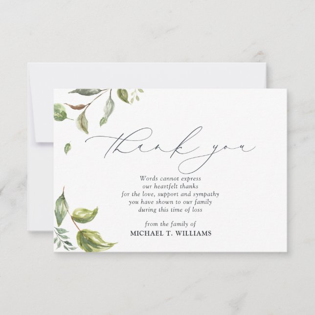 Tarjeta de agradecimiento por conmemoración de la  (Anverso)