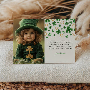 Tarjeta de agradecimiento por cumpleaños de St. Pa