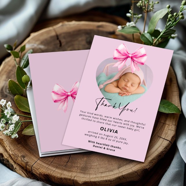 Tarjeta de agradecimiento por cumpleaños rosado co (Subido por el creador)