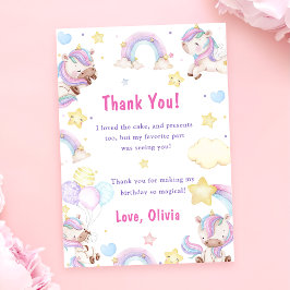 Tarjeta de agradecimiento por el cumpleaños arcoir