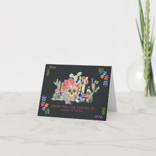 Tarjeta de agradecimiento por el día de los muerto
