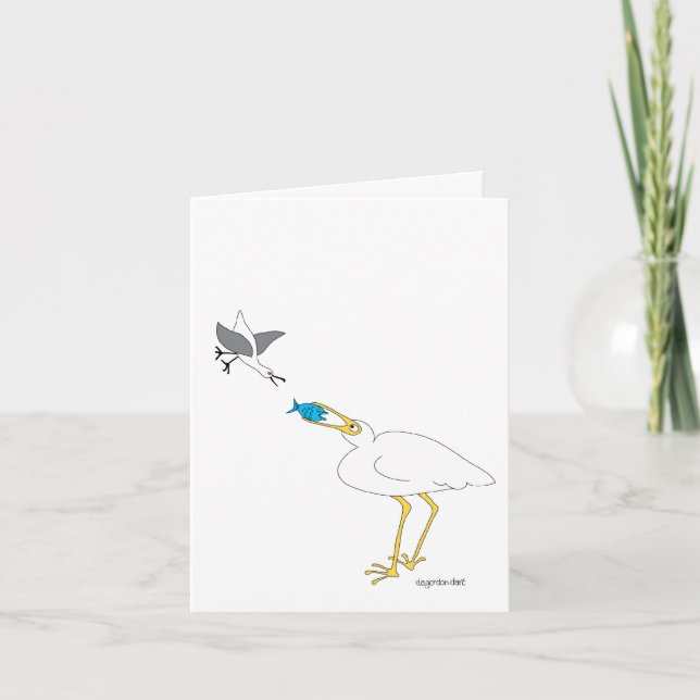 Tarjeta de agradecimiento por la cena (Anverso)