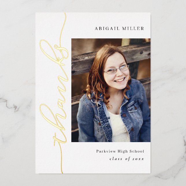 Tarjeta de agradecimiento por la escritura de Reli (Anverso)