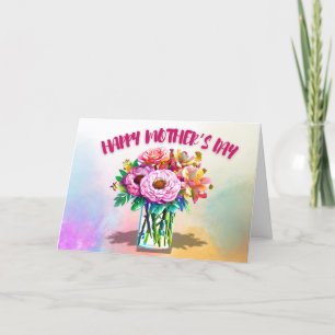 Tarjeta De Agradecimiento Por la nueva carta del día de la madre
