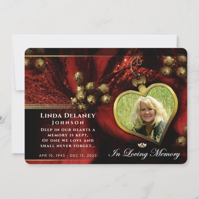 Tarjeta de agradecimiento por la simpatía de la fo (Anverso)