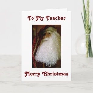TARJETA DE AGRADECIMIENTO POR MI PROFESOR/GRACIAS Y FELIZ NAVIDAD