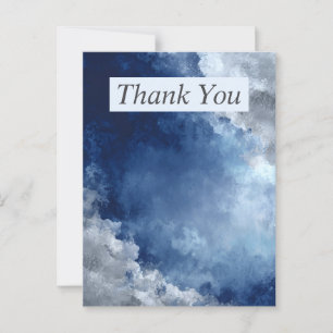 Tarjeta de agradecimiento por pintar de forma gris