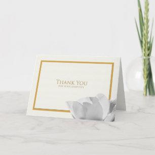 Tarjeta de agradecimiento por solidaridad - Tulip