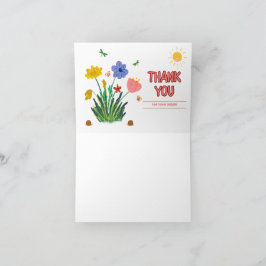Tarjeta de agradecimiento por su pedido