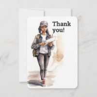 Portadora de cartas femeninas personalizada