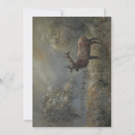 Tarjeta De Agradecimiento Prado de alces para todas las ocasiones