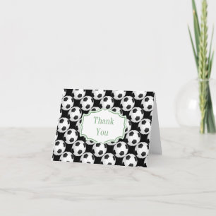 Tarjeta De Agradecimiento Preppy Baby Boy Socke Shower
