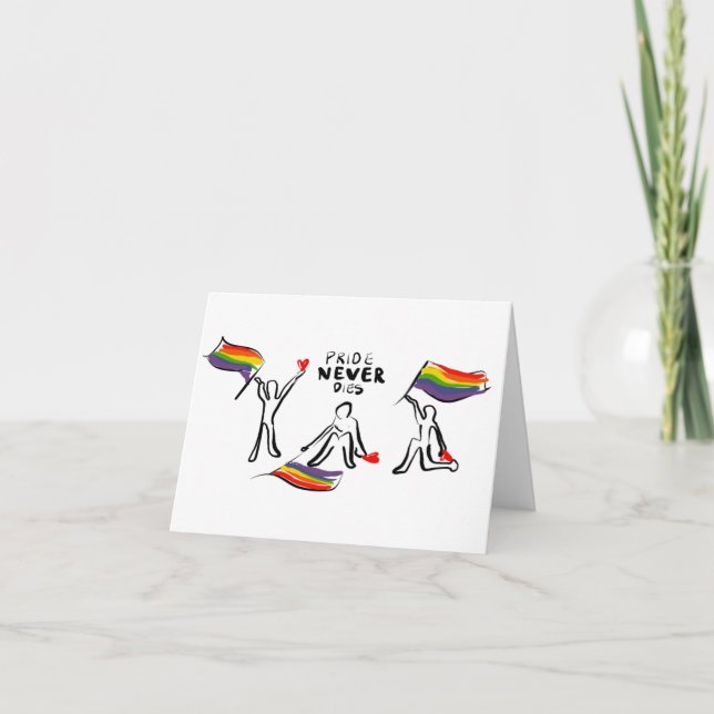 Tarjeta De Agradecimiento Pride Month Card (Anverso)