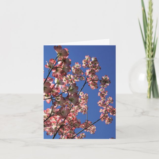 Tarjeta De Agradecimiento Primavera (Anverso)