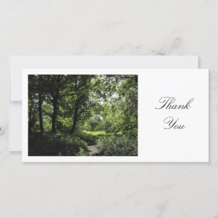 Tarjeta De Agradecimiento Primavera en los bosques 03 - Gracias