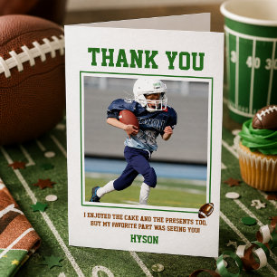 Tarjeta De Agradecimiento Primer Año en el Campo Fiesta de Cumpleaños 1er