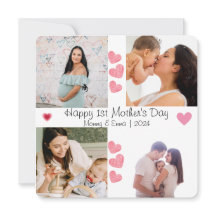 Primer collage de fotos del Día de la Madre Tarjet