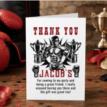 Primera fiesta de cumpleaños de boxeo Knockout
