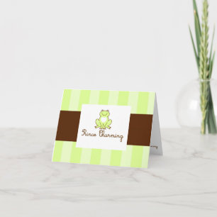Tarjeta De Agradecimiento Prince Charming Notecards