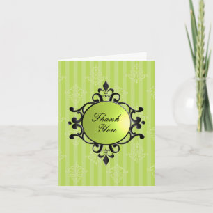 Tarjeta De Agradecimiento Princess Filigree