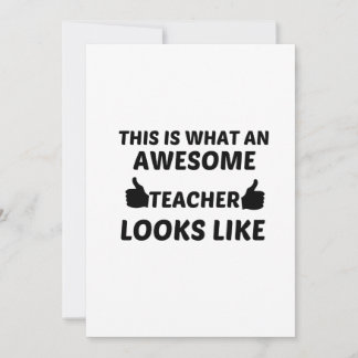 TARJETA DE AGRADECIMIENTO PROFESOR AWESOME