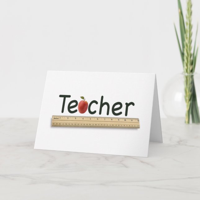 Tarjeta De Agradecimiento profesora (Anverso)