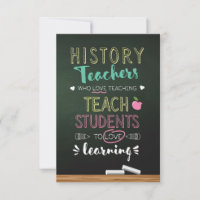 Profesores de Historia que aman la enseñanza