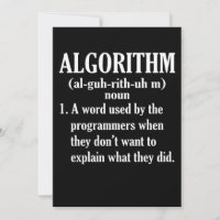 Programación de equipos de definición de algoritmo