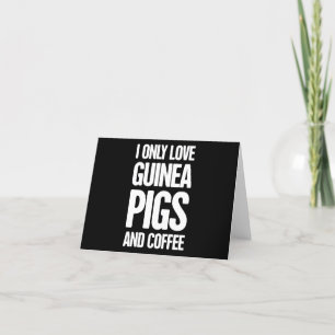 Tarjeta De Agradecimiento Propietario de cerdo guineano mascota