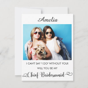 Tarjeta De Agradecimiento Propuesta personalizada de nombre y foto dama de h