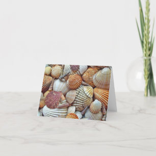 Tarjeta De Agradecimiento Protestas marítimas en blanco dentro