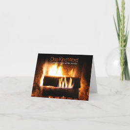 Tarjeta De Agradecimiento Proverbio Inspirador japonés "bondad"