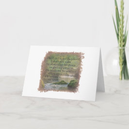 Tarjeta De Agradecimiento PSALM 23:1 - Greeting Card