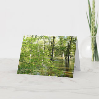 Tarjeta De Agradecimiento Puede usted vivir en el desbordamiento - un