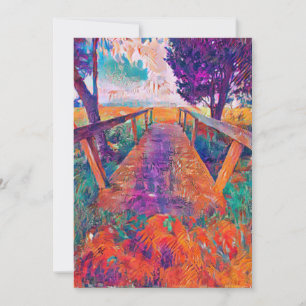 Tarjeta De Agradecimiento Puente a la paz