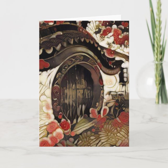 Tarjeta De Agradecimiento Puerta (Anverso)