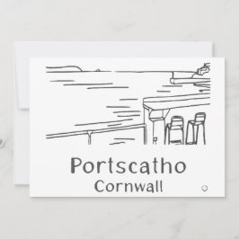 Tarjeta De Agradecimiento Puerto de Portscatho Card