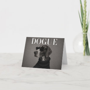 Tarjeta De Agradecimiento Puntero de pelo corto alemán Luxury Dog Gracias Ca