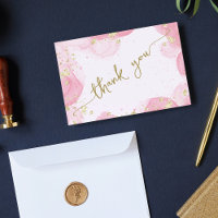 Purpurina De Oro Girly Moderno Resumen Tinta Rosa 