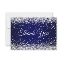 Purpurina de plata Marina Azul 40 cumpleaños