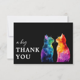 Tarjeta De Agradecimiento 🌈  Purrfectly Yours: Purrfectly Big