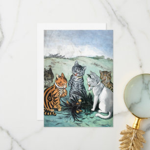 Tarjeta De Agradecimiento ¿Qué debemos hacer con las plumas de Louis Wain?