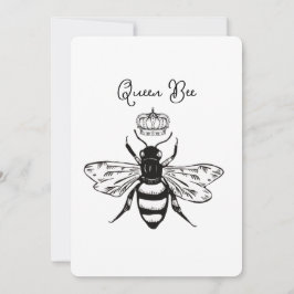Tarjeta De Agradecimiento Queen Bee