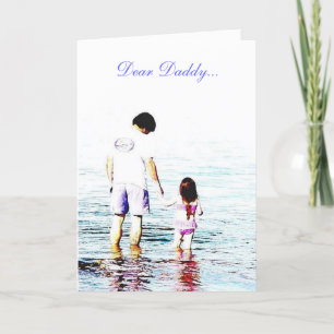 Tarjeta De Agradecimiento Querido papá.