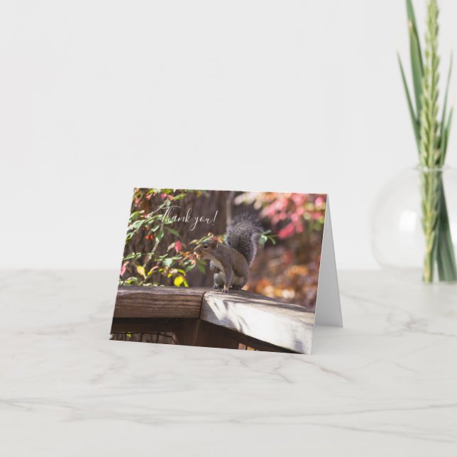 Tarjeta De Agradecimiento ¿Quién va allí? (Anverso)