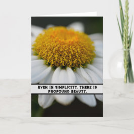 Tarjeta De Agradecimiento Radiancia Petal Blanca - Pureza de la Naturaleza