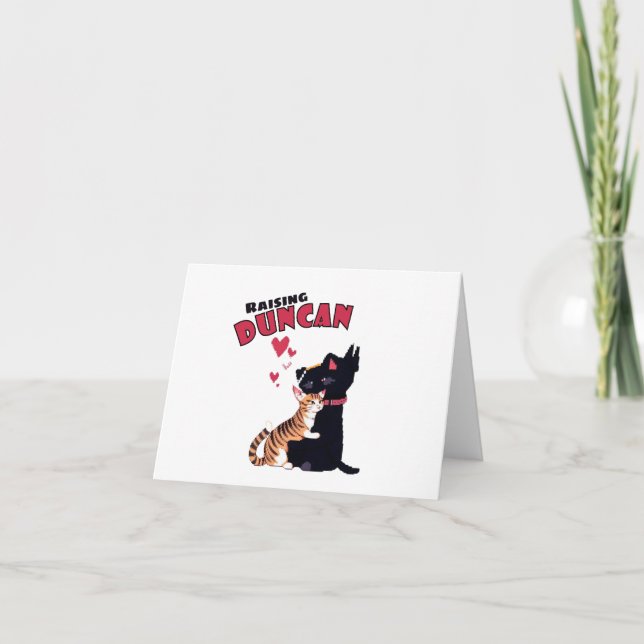 Tarjeta De Agradecimiento Raising Duncan (Anverso)